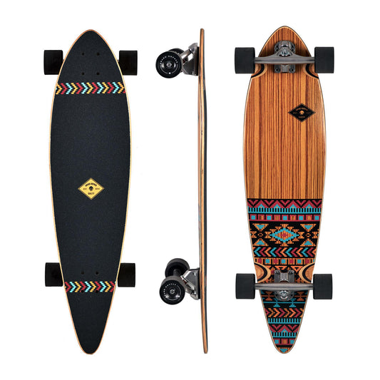 Aztec Pintail Multi Color 36in Grand Gopher - Hamboards