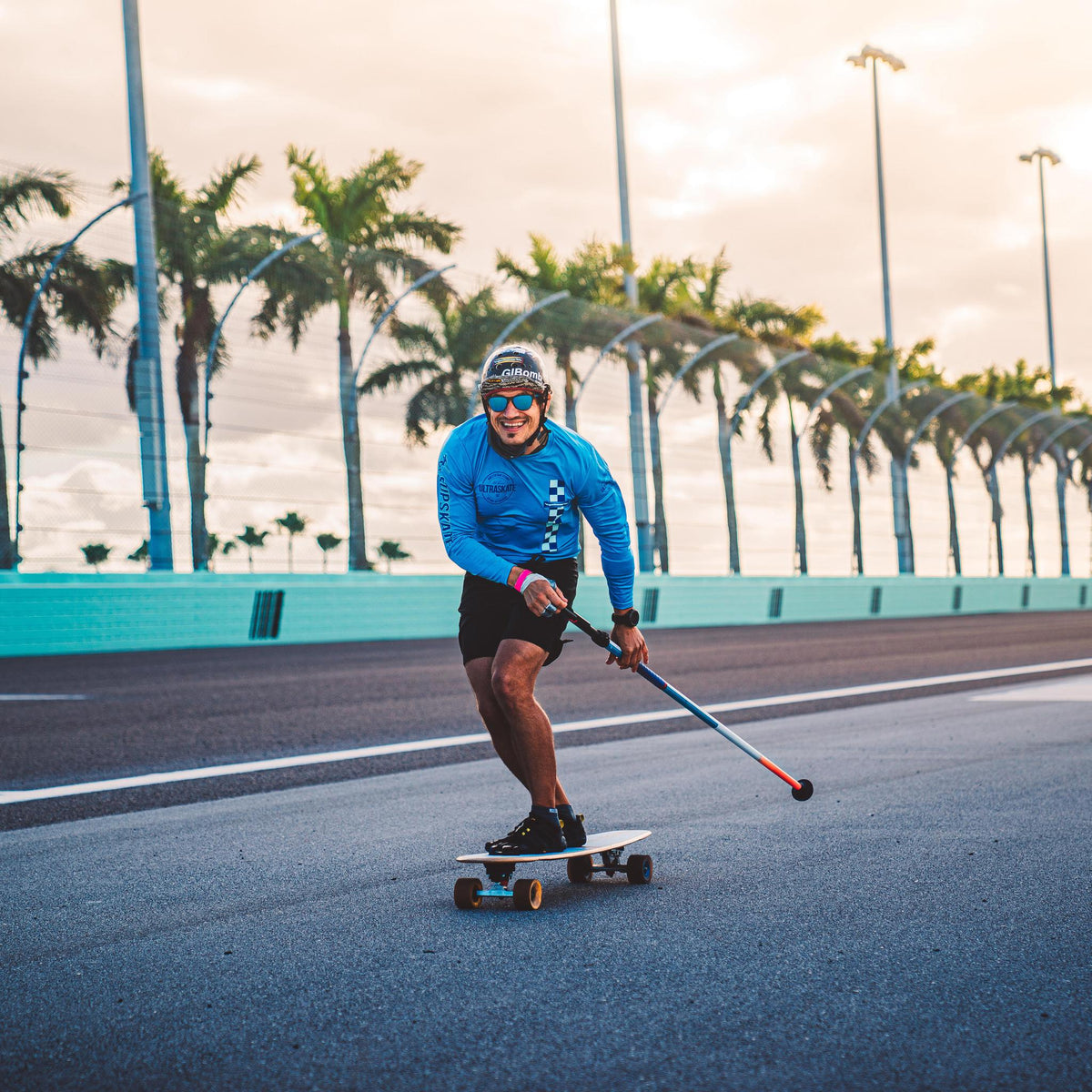 SUPSKATE Race Skate Paddle — Stiff Flex | Breakaway