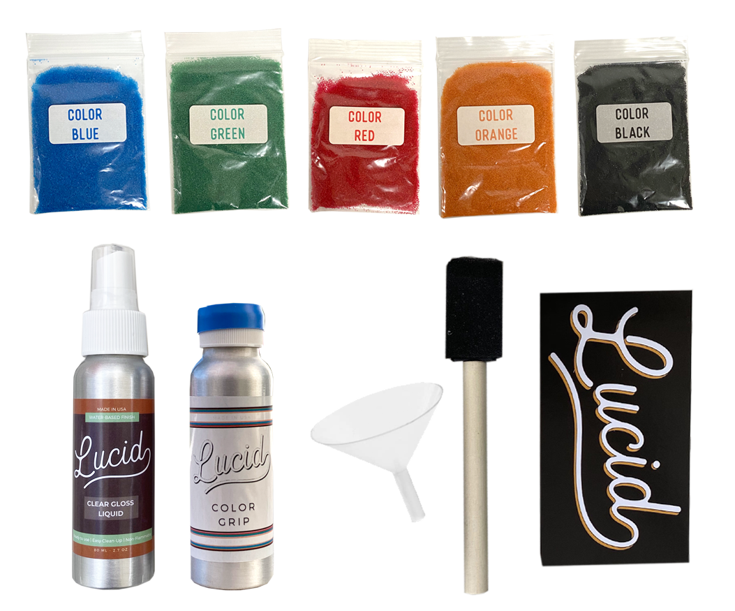 Lucid Grip - Color Spray on Grip Tape Kit