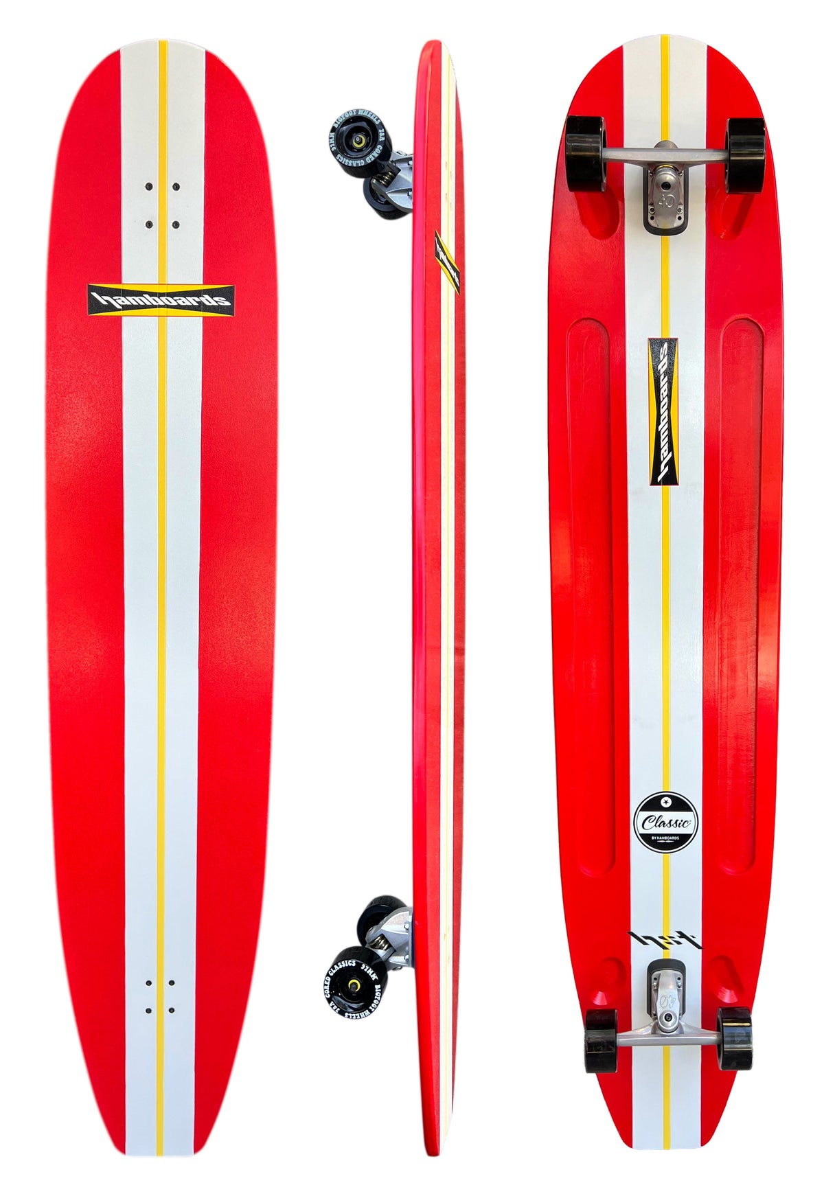 Hamboards Classic 74 - Birch Longboard Skateboard
