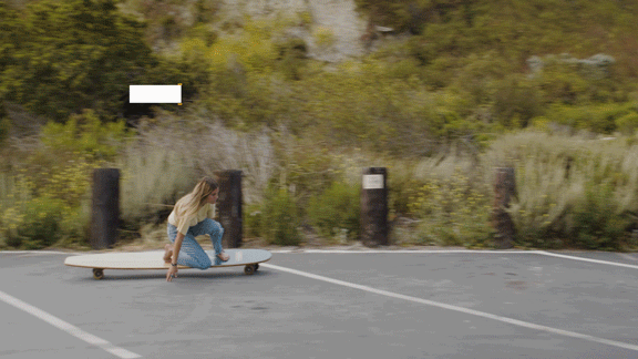 Hamboards Classic 74 — Bamboo Longboard Skateboard