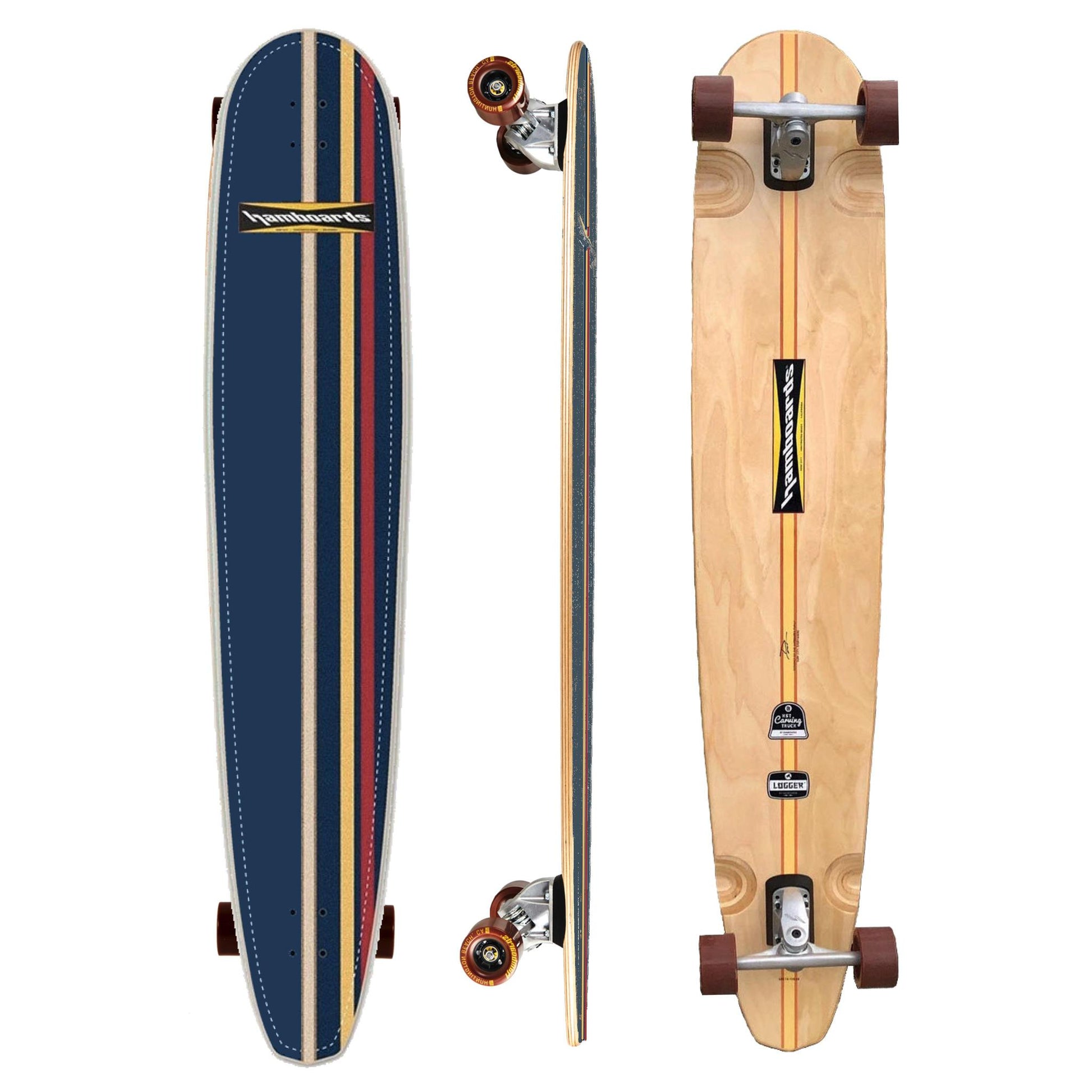 longboard that rides like a snowboard Homebrew Hybrid Camber All Mountain WARPIG roots with a modern touch Did you know this board