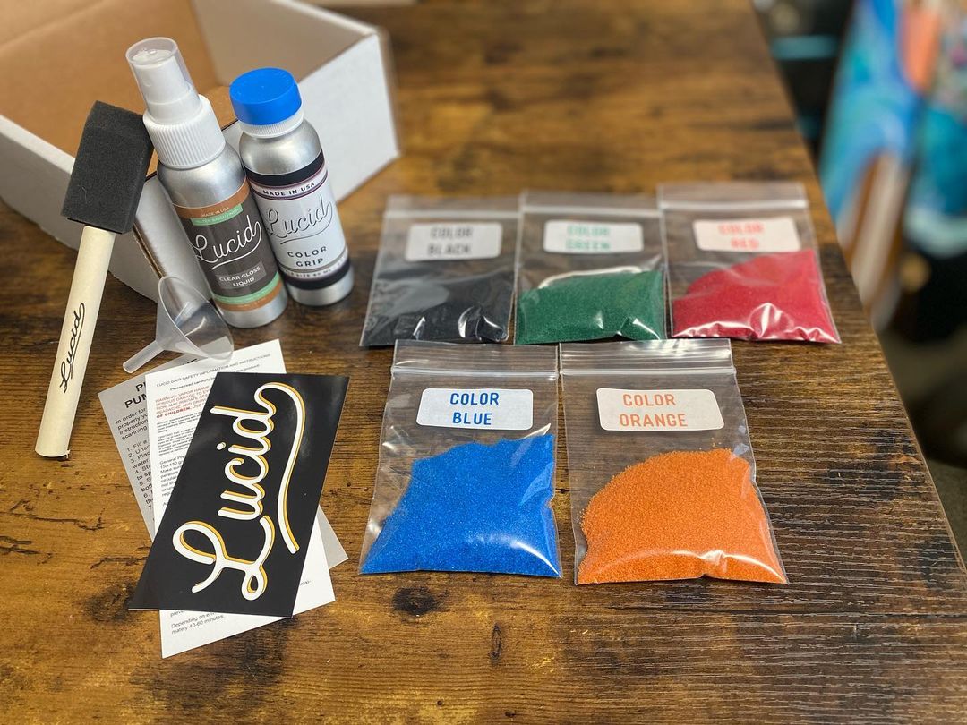 Lucid Grip - Color Spray on Grip Tape Kit