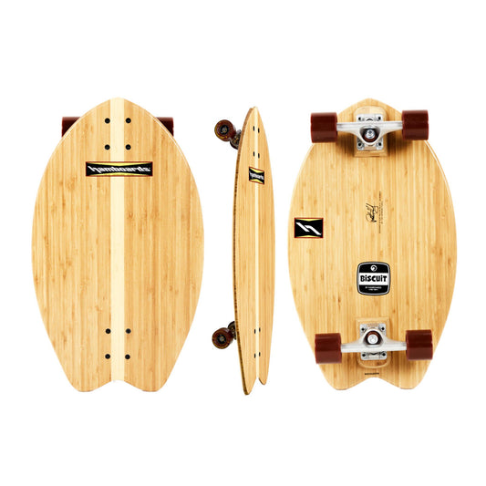 Natural Bamboo Biscuit Cruiser - Hamboards