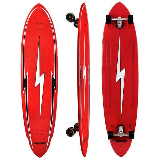 North Shore Red / Blem Pinger Carver - Hamboards