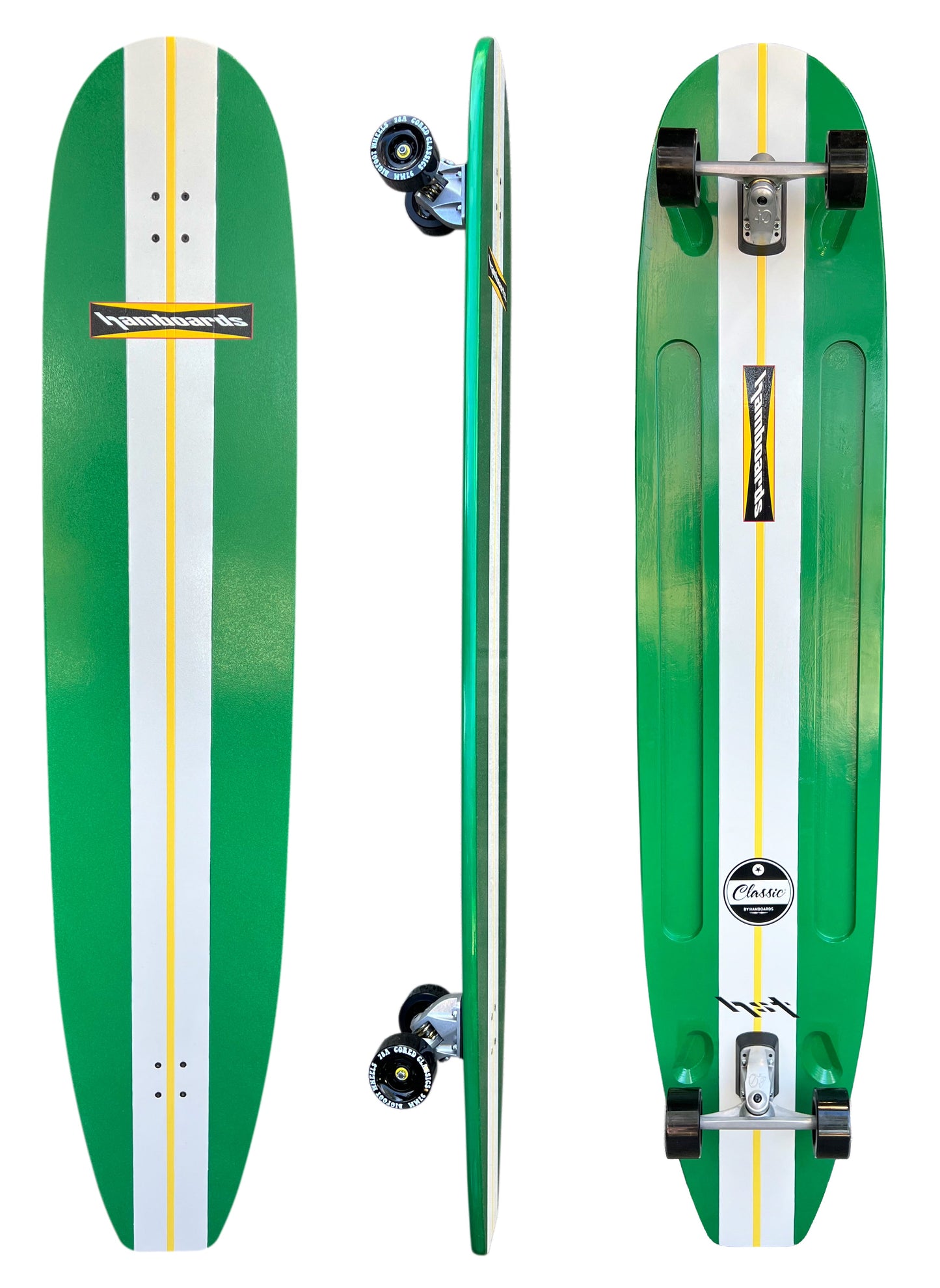 Hamboards Classic 74 - Birch Longboard Skateboard