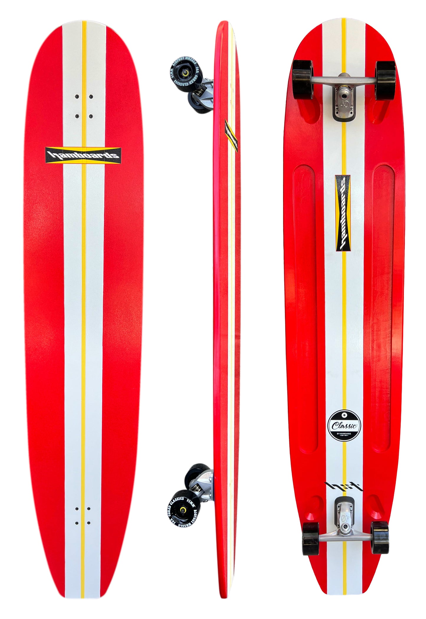 Hamboards Classic 74 - Birch Longboard Skateboard